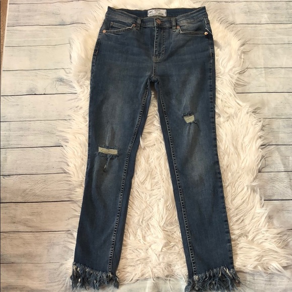 NWT Free People Great Heights Frayed Skinny Jeans - Picture 3 of 17